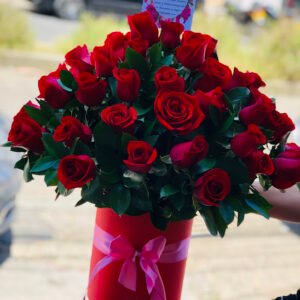 Caja Premium de Rosas Rojas