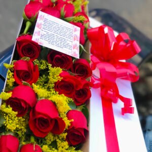 Caja de Rosas Pasión Eterna