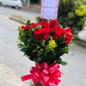 Jarrón Esplendor De Rosas